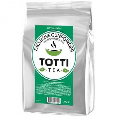 Зелений чай TOTTI Tea Ексклюзив Ганпаудер 250 г