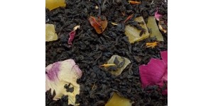 Чай чорний розсипний Hot-tea Манго маракуя 100 г