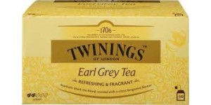 Чорний чай Twinings Golden Earl Grey у пакетиках 25 шт