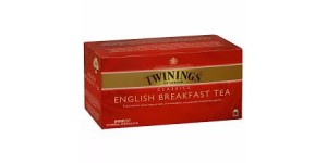 Чорний чай Twinings English Breakfast у пакетиках 25 шт