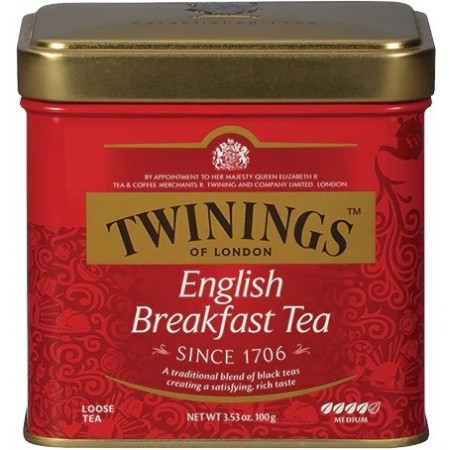 Чорний чай Twinings English Breakfast з/б 100 г